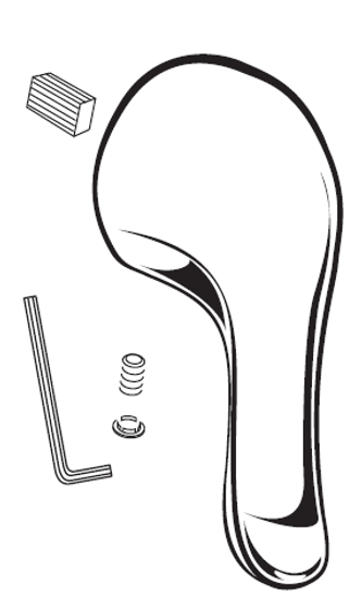 American Standard M962160-0990A - PB Lever Hdle