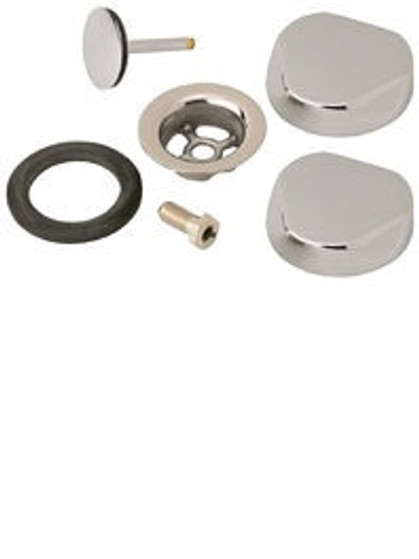 Geberit - 240.769.21.1 - Trim Kit - Solid Brass Traditional TurnControl Remote
