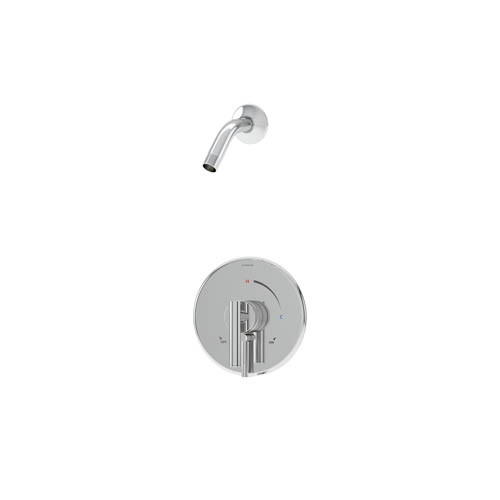 Symmons S3591L1TRM Dia Shower Trim with VersaFlex Integral Diverter/Volume Control (Less Showerhead), Chrome