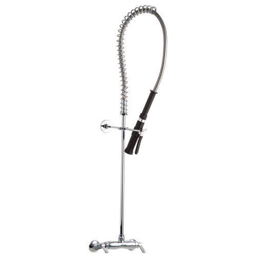 Chicago Faucets 923-ASABCP Pre-Rinse Wall Mnt Adj Spray Chicago Faucets 923-ASABCP Pre-Rinse Wall Mnt Adj Spray