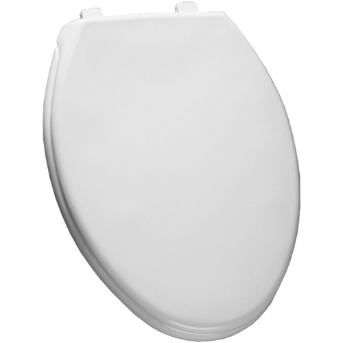 Church 380TCA - Elongated, Closed Front with Cover Plastic Seat