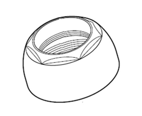 Delta RP1050  Bonnet Nut, Chrome Delta RP1050  Bonnet Nut, Chrome