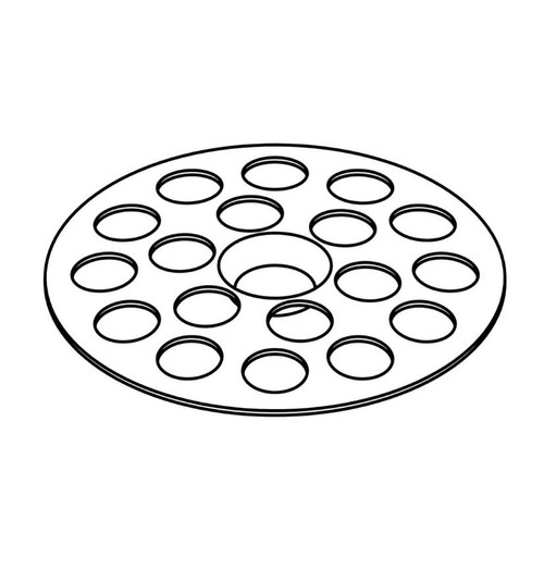 CENTRAL BRASS X218-B Strainer Plate for 1555/1655 - 10 Pack CENTRAL BRASS X218-B Strainer Plate for 1555/1655 - 10 Pack