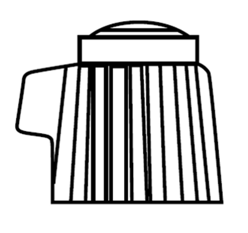 Elkay A51428 Chrome Plated Platic Lever Handle