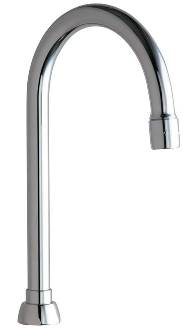 Chicago Faucets - GN2AE3JKCP - Gooseneck Spout-A Type End