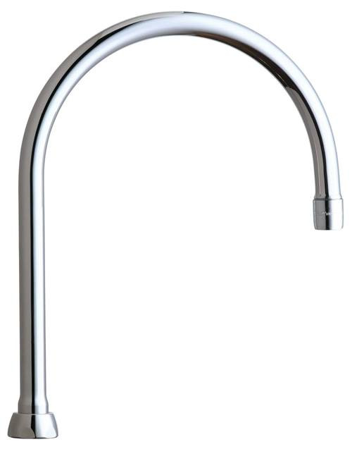 Chicago Faucet - GN8AE3JKCP - 8-inch Gooseneck Spout