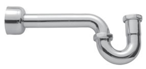 Jaclo 251XXL - 1 1/4" Extra Long P Trap with Round Box Escutcheon