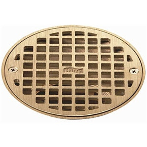 Jay R. Smith A06NBG Nickel Bronze Grate 5 5/8"Outside Measurement.