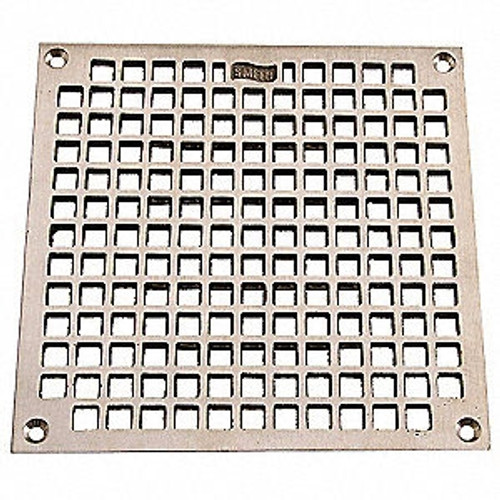 Jay R. Smith B08NBG Nickel Bronze Grate 7 1/2"Outside Measurement.