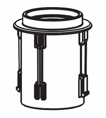 Moen 100567 - Large Chassis Handle Adapter for Widespread Lavatory Bathroom Sink Faucets