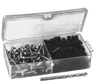 Pasco - 1598 - COLLAR ANCHOR KIT W/DRILL BIT (KIT