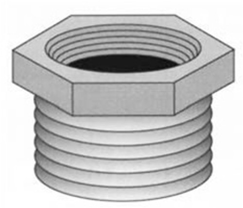 Pasco - 7472 - 2-1/2x2 BR HEX BUSH