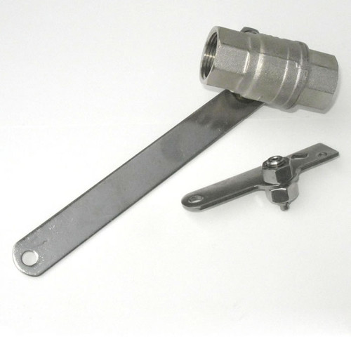 Speakman SE-911 - Stay open ball valve, 1-inch female inlet, 1-inch female outlet.