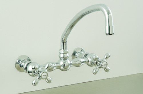 Strom Plumbing - P0836C - CHR AMERICAN WALL CURVED SPOUT & P0219C