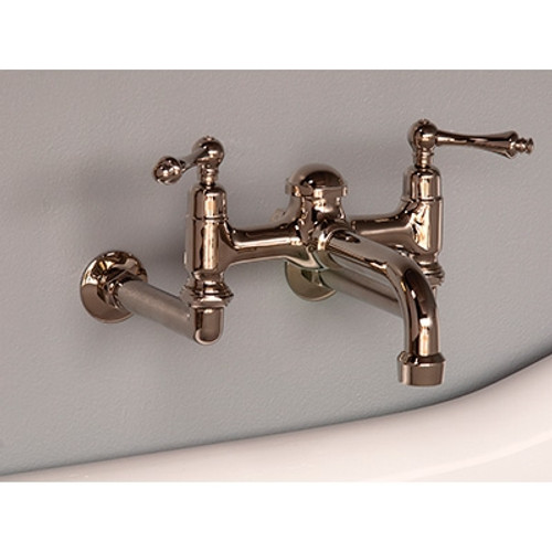 Strom P1127N PN WALL MT FAUCET 7" CTR
