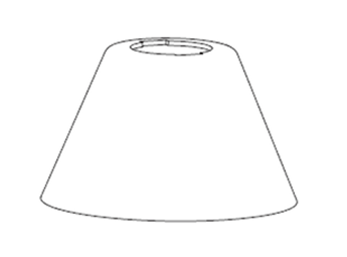 Chicago Faucet 250-180JKCP Escutcheon Chicago Faucet 250-180JKCP Escutcheon