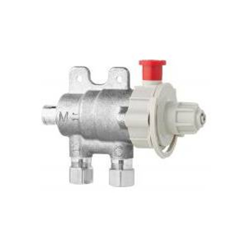 Chicago Faucet 131-FMABRCF Thermostatic Mixing Valve, Flush Mode Chicago Faucet 131-FMABRCF Thermostatic Mixing Valve, Flush Mode