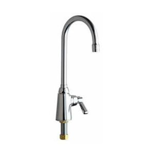 Chicago Faucets - 350-VPHABCP - Single Hole Deck Mounted Pantry/Bar Faucet