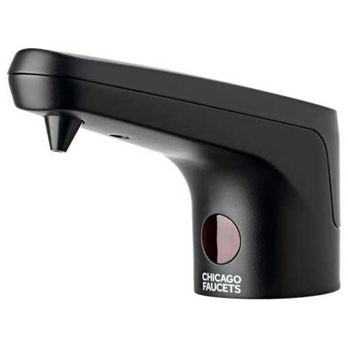 Chicago Faucets E80-SDF-1MB E-Tronic 80 electronic foam soap dispenser, matte black