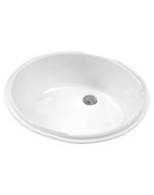 Gerber - UNDERMNT LAVATORY FAUCET 18.25-inch X15-inch OVAL WHT Gerber - UNDERMNT LAVATORY FAUCET 18.25-inch X15-inch OVAL WHT