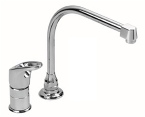 Gerber 40-200 Hardwater Single Handle Kitchen Faucet with Easy Filler? 9x10 Hi-Rise spout, Chrome