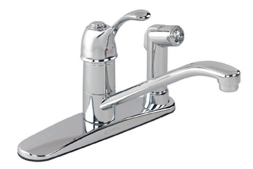 Gerber 40-350 Allerton Single Handle Kitchen Faucet, Chrome Finish Gerber 40-350 Allerton Single Handle Kitchen Faucet, Chrome Finish