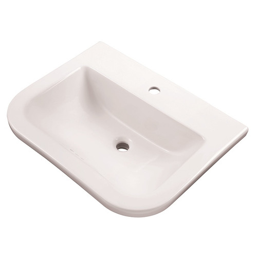 Gerber 12-882 Wicker Park S-Rim Lav 20.88"x17.75" Single Hole White