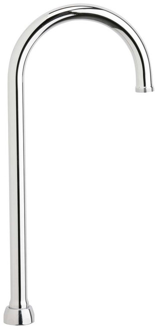 Chicago Faucets - GN2AH13JKCP - Gooseneck Spout-A Type End