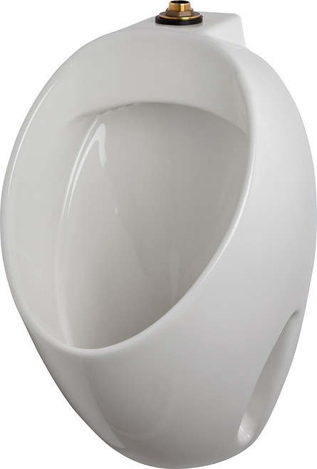 Gerber HE-27-900 Lafayette Contemporary 0.125gpf Pint Urinal Washout Top Spud White