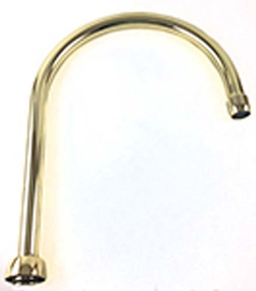 Chicago Faucet - GN8AE3JKCP - 8-inch Gooseneck Spout Chicago Faucet - GN8AE3JKCP - 8-inch Gooseneck Spout