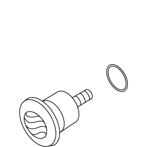 Kohler 90105-0 - White Air Switch Assembly