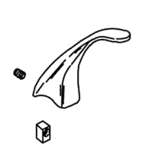 Kohler 30423-0 - White Long Lever Handle Kohler 30423-0 - White Long Lever Handle