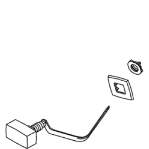 Kohler 78423-0 - White Trip Lever