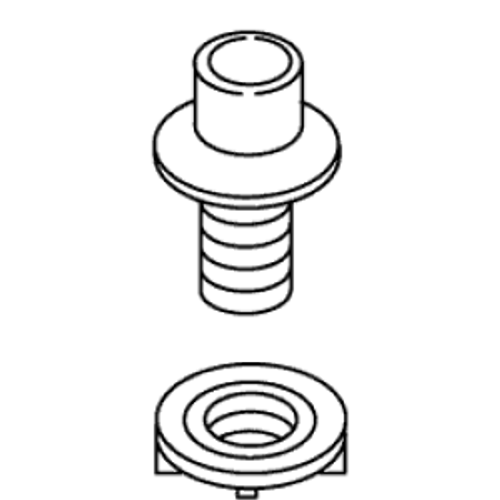 Kohler 40132-7 - Black Spray Holder Assembly Kohler 40132-7 - Black Spray Holder Assembly