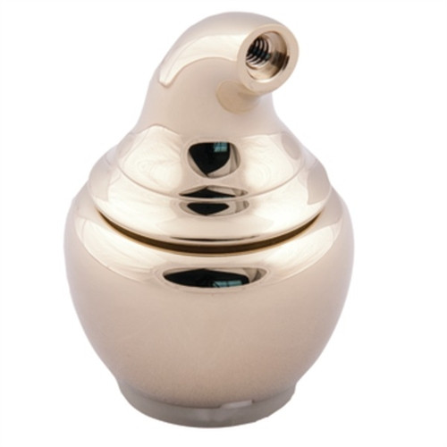 Moen 100556P - Polished Brass Hub and Elbow Assembly Kit for Widespread Faucet Handles