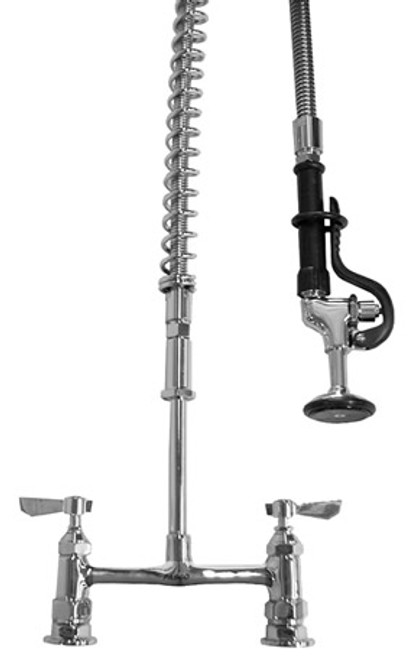 Pasco - 33003 - 8-inch DK MOUNT PRE-RINSE/ MTL HNDL