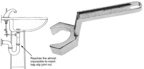 Pasco - 43915 - 1-1/2-inch PEDESTAL SINK SJ WRENCH