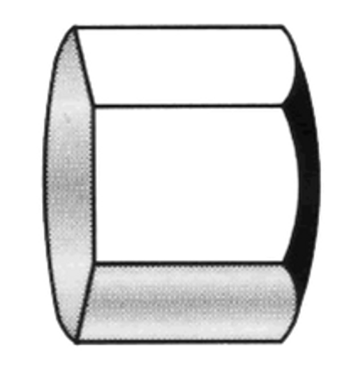 Pasco - 7-616 - 3/8-inch SHORT COMP NUT Pasco - 7-616 - 3/8-inch SHORT COMP NUT