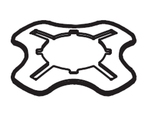 Pfister Faucets 949-336 - Blue Handle Insert Pfister Faucets 949-336 - Blue Handle Insert