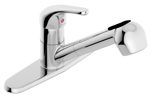Symmons SK-6600 Unity pull-out kitchen faucet chrome