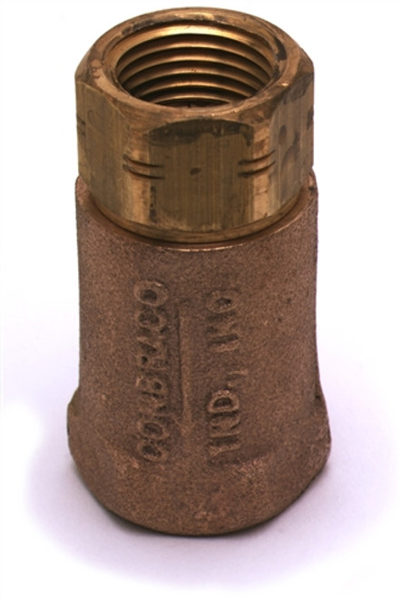 T&S Brass - B-CVV1-2 - Check Valve, 1/2-inch NPT Female, Vertical T&S Brass - B-CVV1-2 - Check Valve, 1/2-inch NPT Female, Vertical