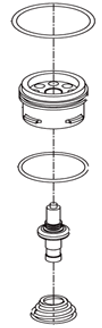 Symmons - TMX-146 - Control Assembly Replacement Symmons - TMX-146 - Control Assembly Replacement
