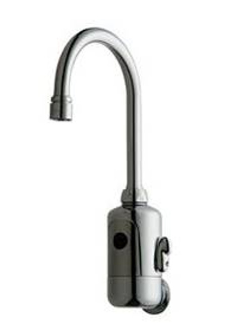 Chicago Faucet 116.224.AB.4 Hytr84 Ab Ir Wallmount Dc Ext Mix