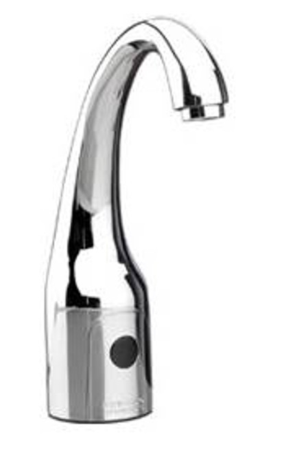 Chicago Faucets 116.869.AB.1 - HyTronic Curve, DC powered, dual supply, concealed integrated mixer with laminar flow device