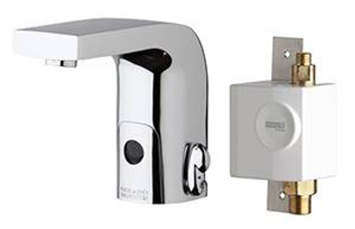 Chicago Faucets 116.948.AB.1 - HyTronic Edge Lavatory Sink Faucet with Dual Beam Infrared Sensor