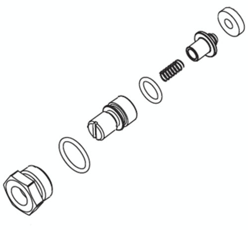Chicago Faucets - 1900-002JKNF Check Stop Repair Kit Chicago Faucets - 1900-002JKNF Check Stop Repair Kit