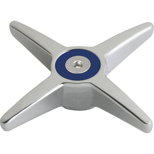 Chicago Faucets - 633-COLDJKCP - 4-Arm Cross Handle