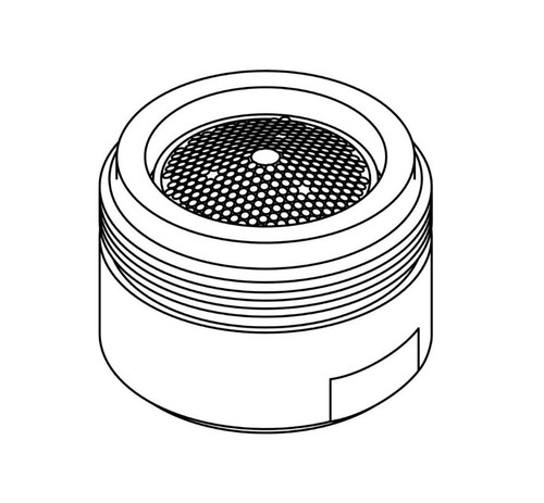 CENTRAL BRASS CS-49009 13/16″-27 Male Thread 0.5 GPM Spray Pattern Aerator