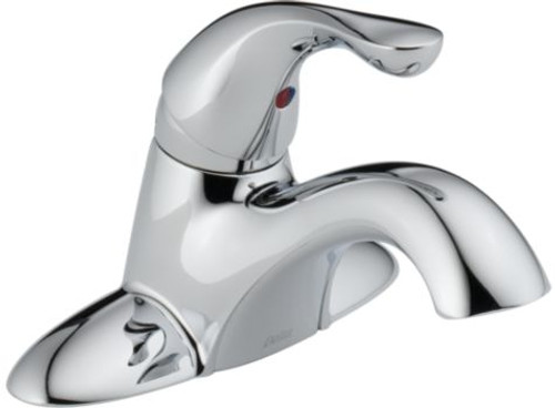 Delta 501LF-WF Classic: Single Handle Centerset Lavatory Faucet, Chrome Delta 501LF-WF Classic: Single Handle Centerset Lavatory Faucet, Chrome
