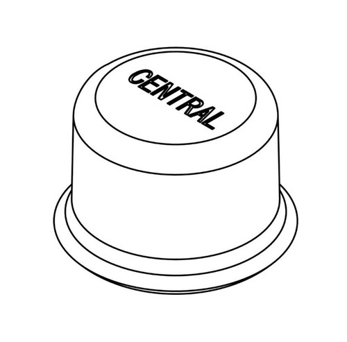 CENTRAL BRASS PF-358-Q Cap Button for Bubbler Head CENTRAL BRASS PF-358-Q Cap Button for Bubbler Head